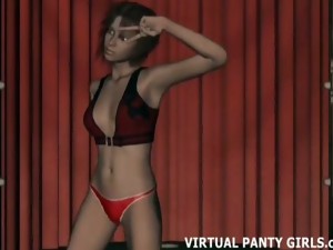 Cartoons;Hentai;Virtual Panty Girls;Come..