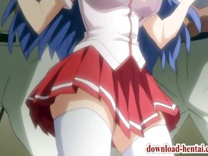 anime,big tits,cartoon,hentai,schoolgirl